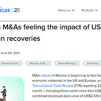 Mexican M&As feeling the impact of US, European recoveries